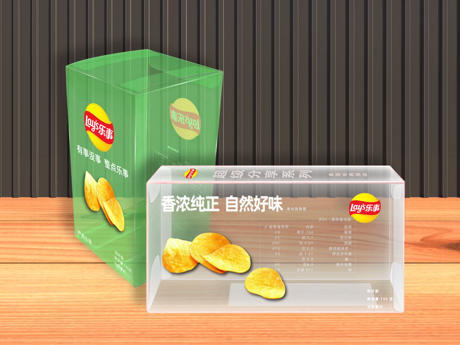 薯片透明包装盒