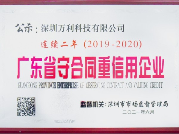 万利-高科技20强