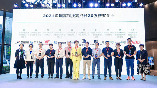 “科技为马,星辰为梦”—热烈庆祝万利科技荣获深圳高科技高成长20强